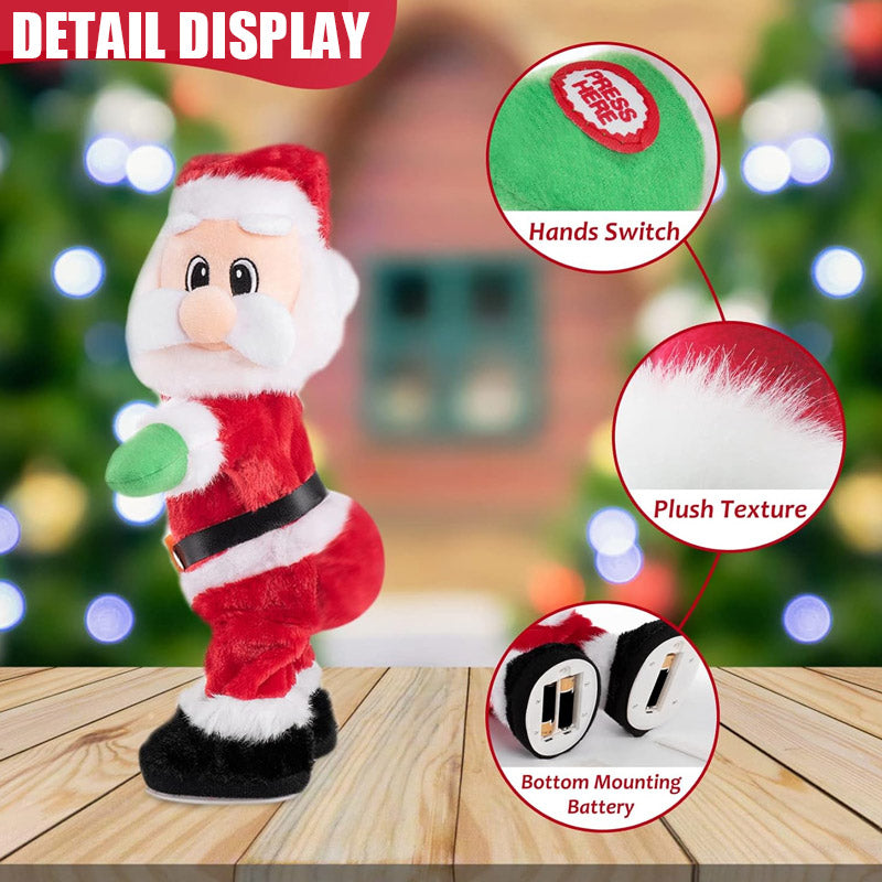 ✨Letzte Tagesaktion🎁Lustiges Twerking-Weihnachtsmannspielzeug & 2 KAUFEN, KOSTENLOSER VERSAND