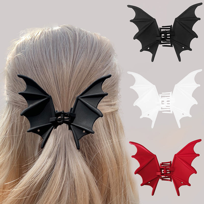 🦇 Fledermaus-Haarklammer · Ein Must-have für unterwegs