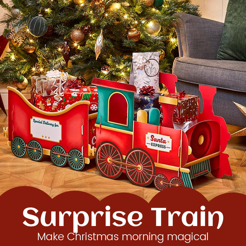 🎁 Santas Geschenkzug – Bringt Weihnachtsfreude mit Stil! 🚂🎄