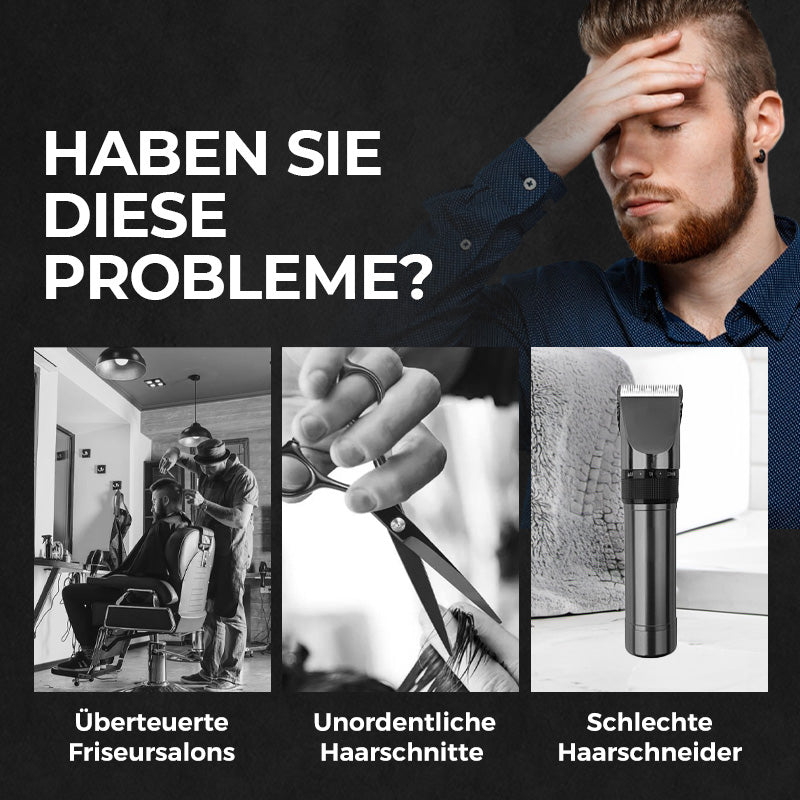 🔥Neu und heiß begehrt💎 Professioneller elektrischer Haarschneider mit Digitalanzeige für den Hausgebrauch