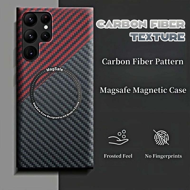 Magnetische Handyhülle Aus Kohlefaser