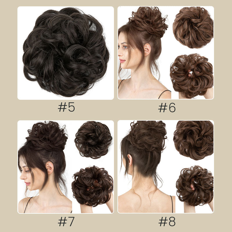 🔥50% Rabatt🔥 Unsichtbares flauschiges Naturperücken-Haarband - 48 Farben