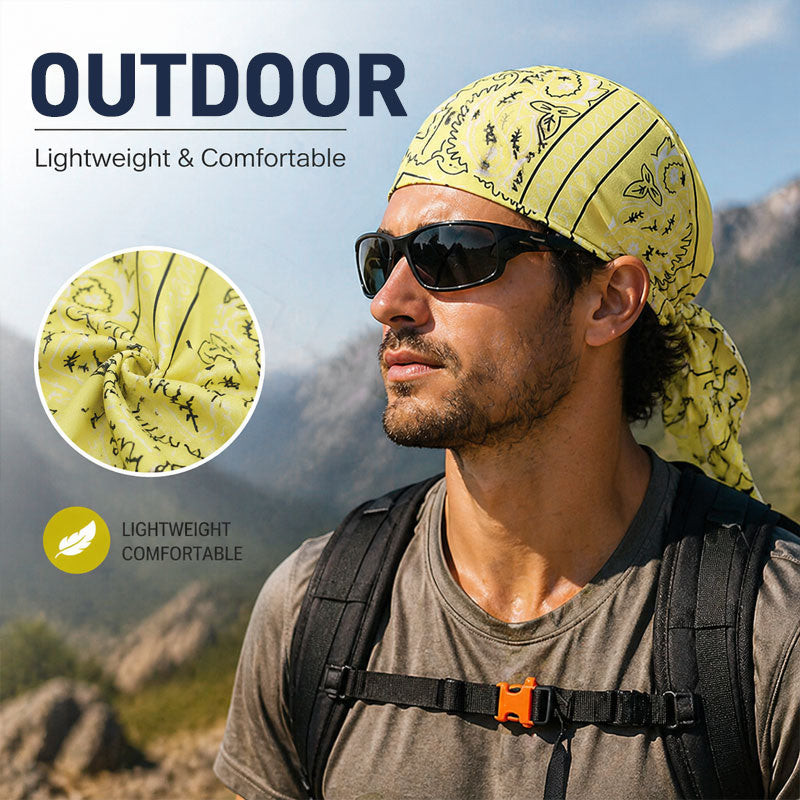 Elastischer Piratenhut für Outdoor-Sportarten