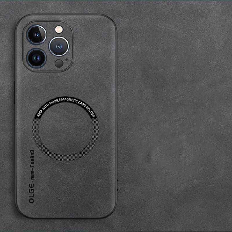 Echtes Lederetui - Schlankes Design & MagSafe-kompatibel