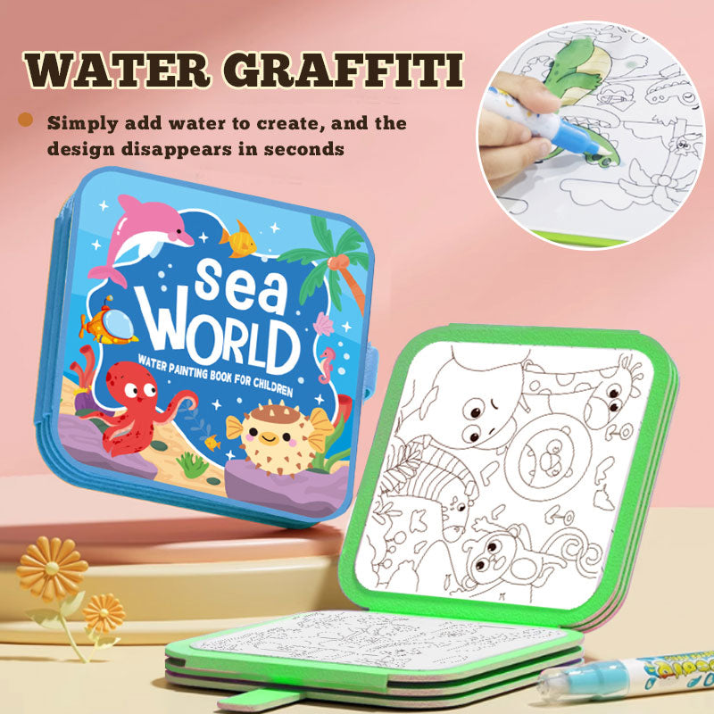 🌈 Wasser-Malbuch für Kinder 🌈