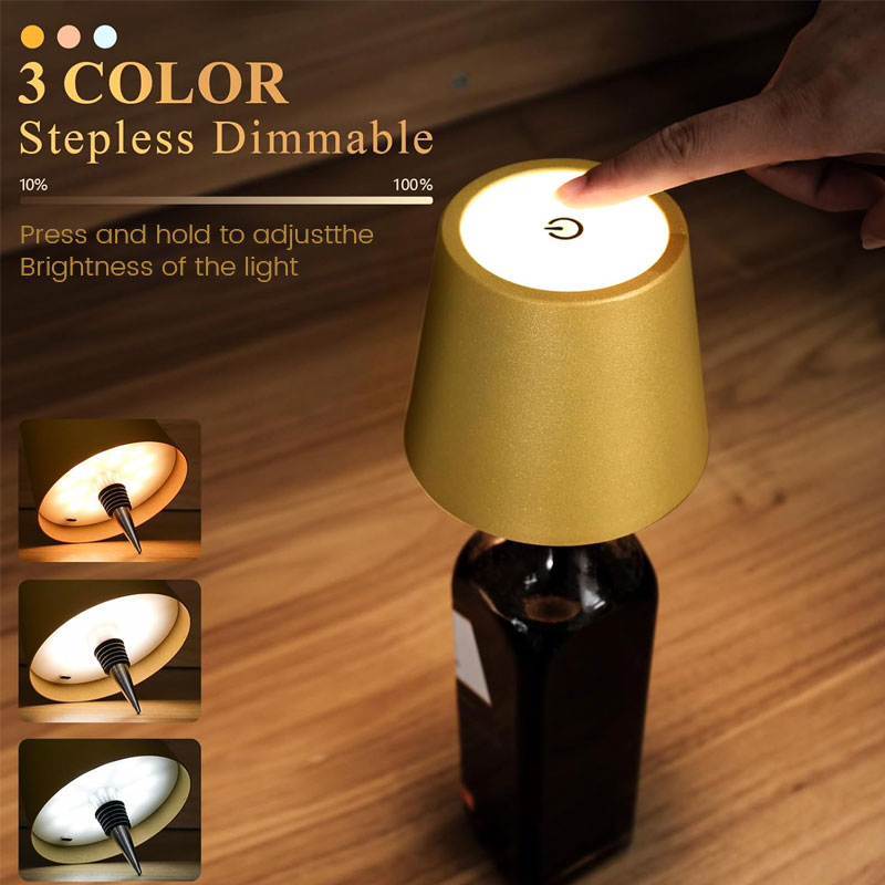 Bottle Art Tischlampe