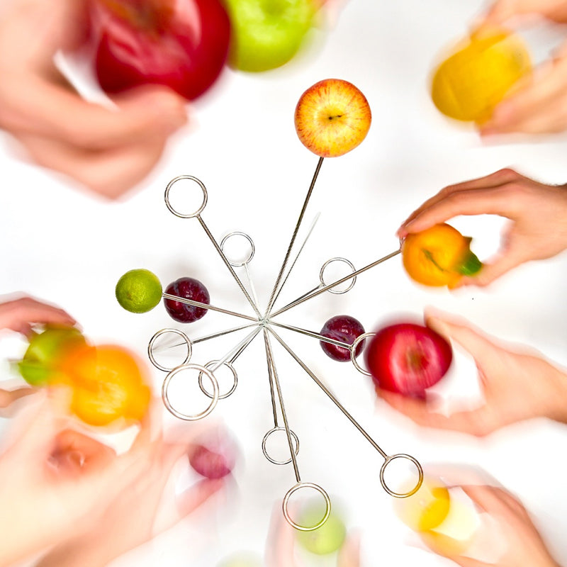 🎆【Feuerwerk auf dem Esstisch】Explodierende Obstschale 🍎✨