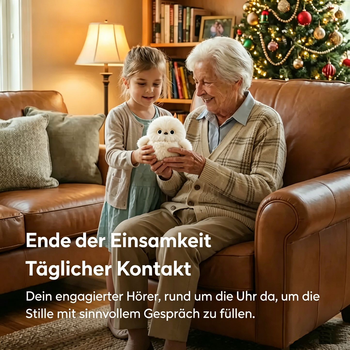 ✨Süße, schüchterne KI-Begleitpuppe als Taschenanhänger und Plüschtier👜 – sie kann singen, den Kopf drehen und sprechen lernen🤖