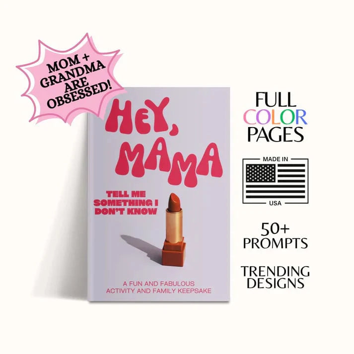 📖❤️Hey, Mama/Papa! Erzähl mir etwas, das ich noch nicht weiß – ein Andenken, das sie für immer in Ehren halten wird.