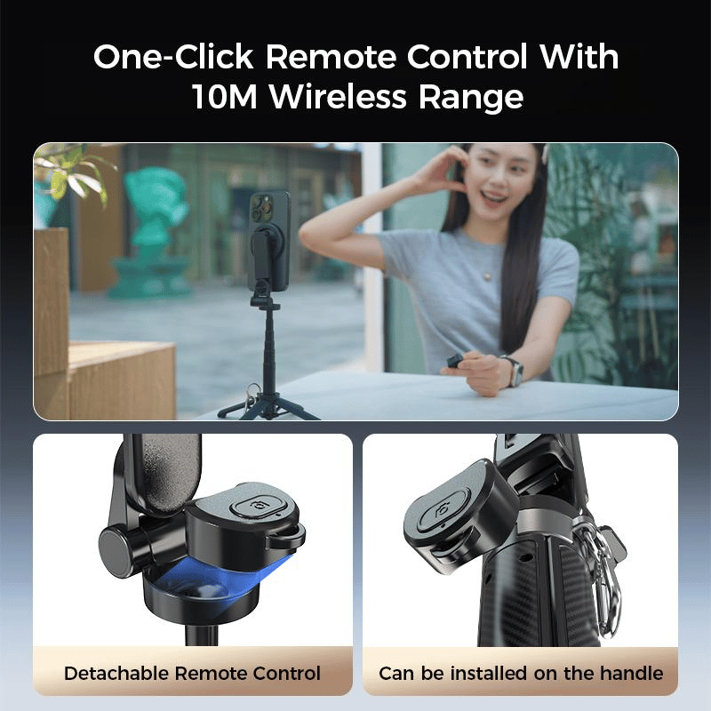 🌟4-in-1-Multifunktions-Magnet-Selfie-Stick