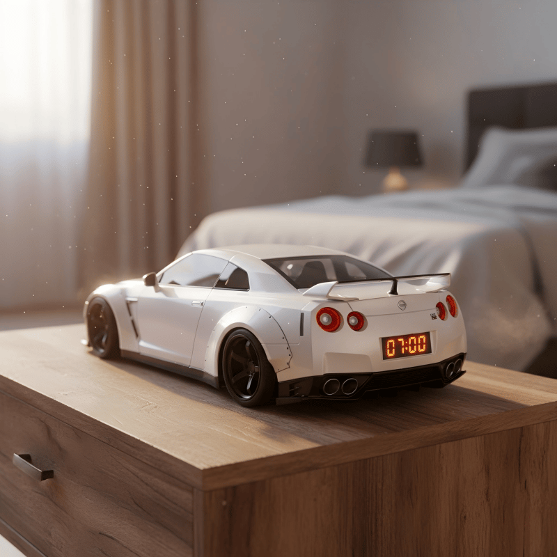 ⏰LETZTER TAG MIT KOSTENLOSEM VERSAND🏎️Hypercar-Wecker⚡️Realistische Motor- und Lichteffekte