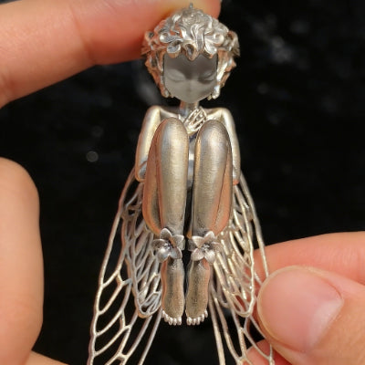 🔥❤️Silent Angel Anhänger