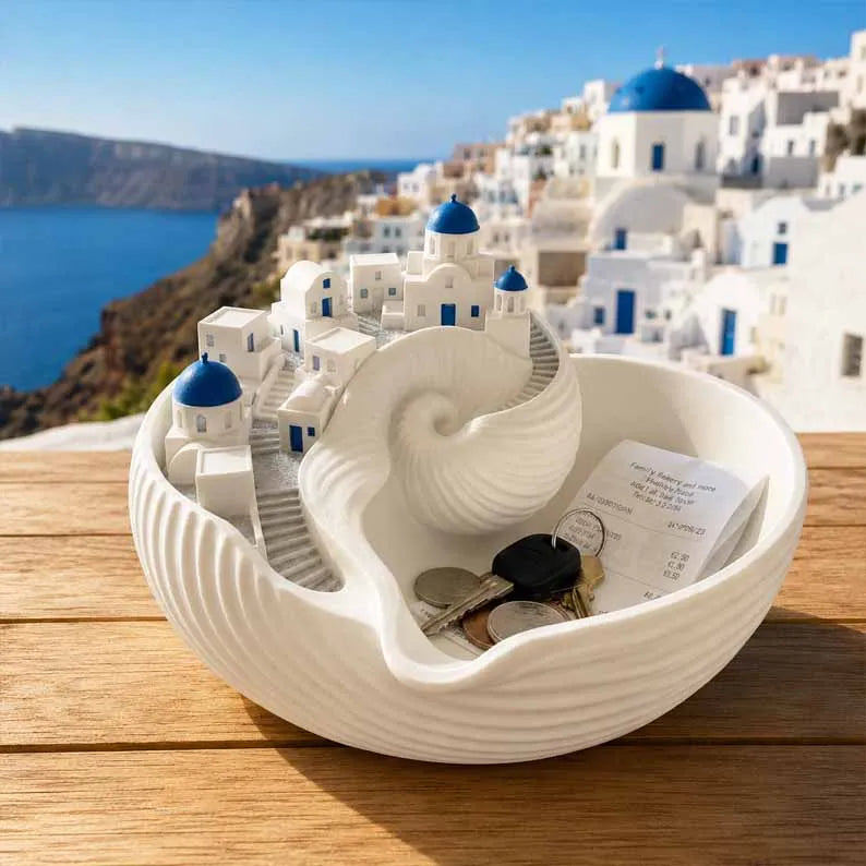 🌊 Santorini-Allzweckschale