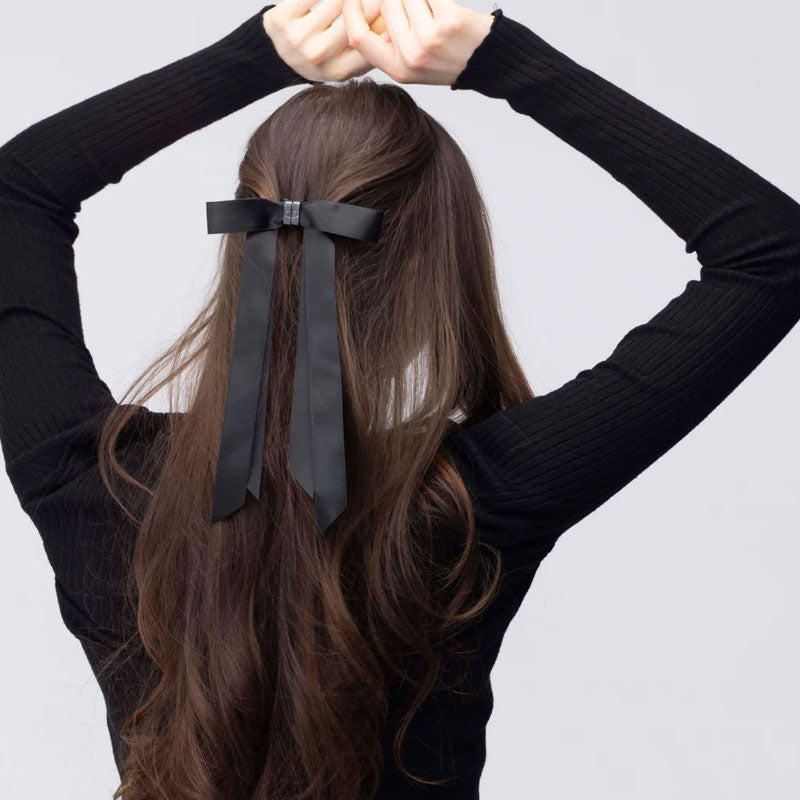 Elegante magnetische Haarspange mit Schleife ✨