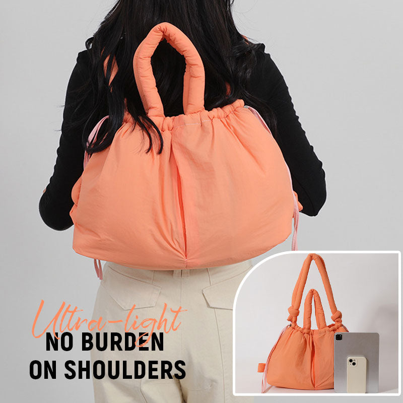 Donszak Nylon Trekkoord Rucksack