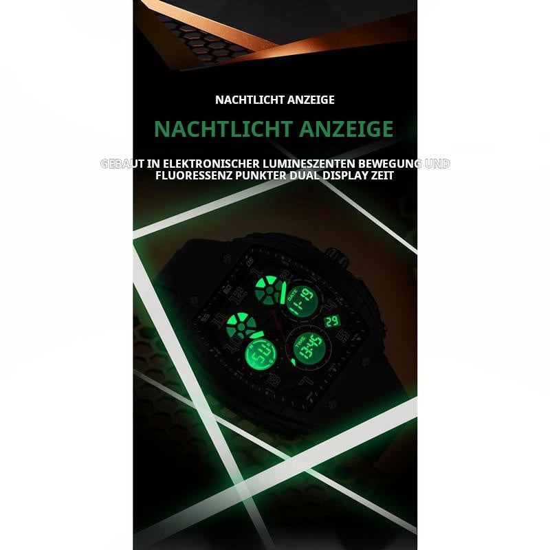 💎Sportliche Leucht-Digitaluhr für Herren