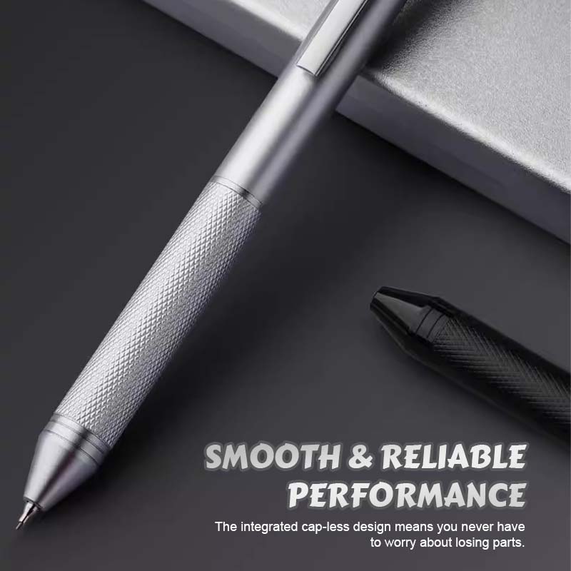 🖊️ Der smarte Minimalist: 4-in-1-Metallkugelschreiber mit Schwerkraftsensor
