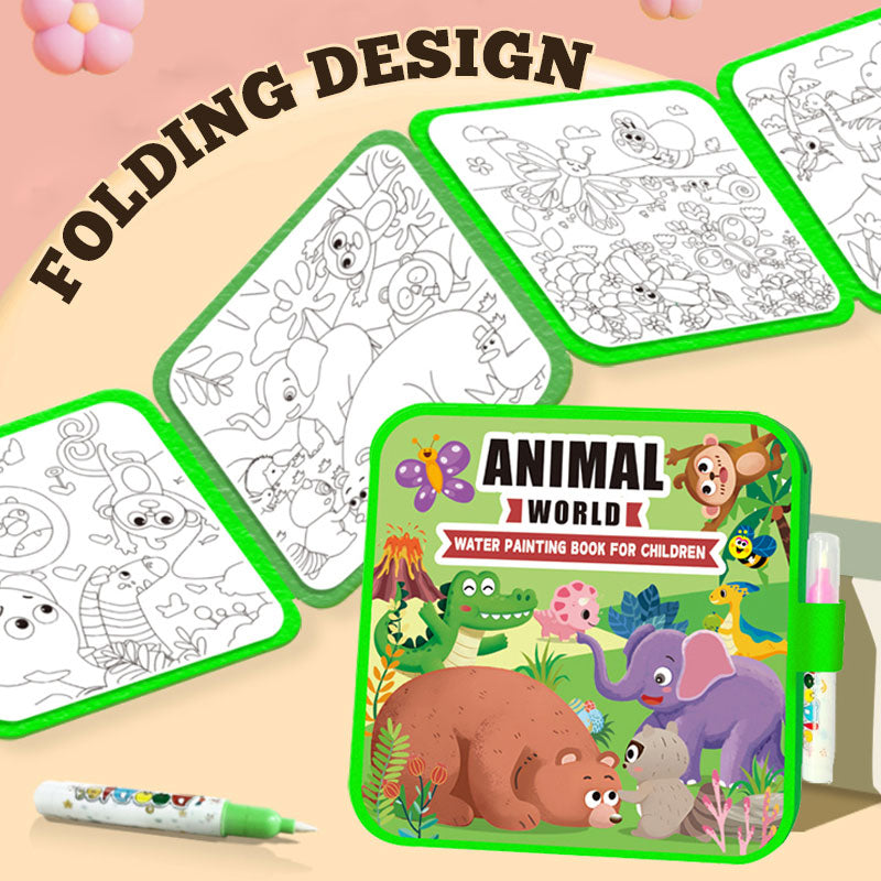 🌈 Wasser-Malbuch für Kinder 🌈
