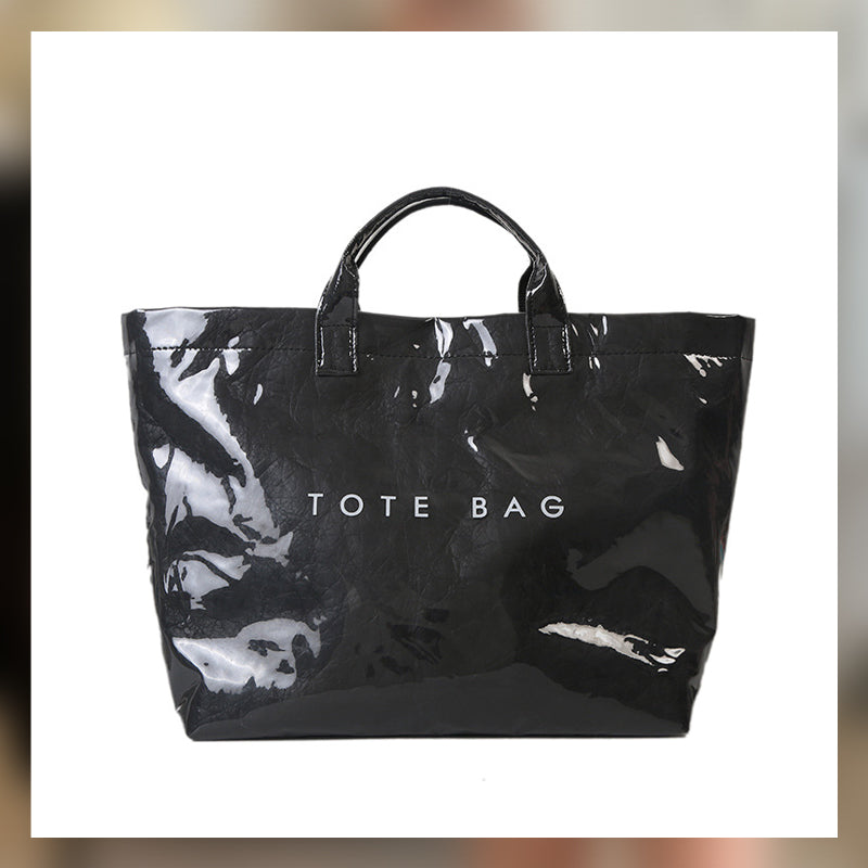 Letters Print Tote Bag für Frauen