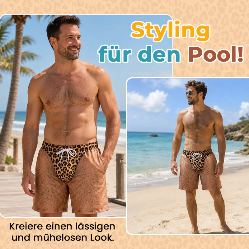 Die „Cheeky Commando“-Spaß-Badehose – sorgt garantiert für staunende Blicke!