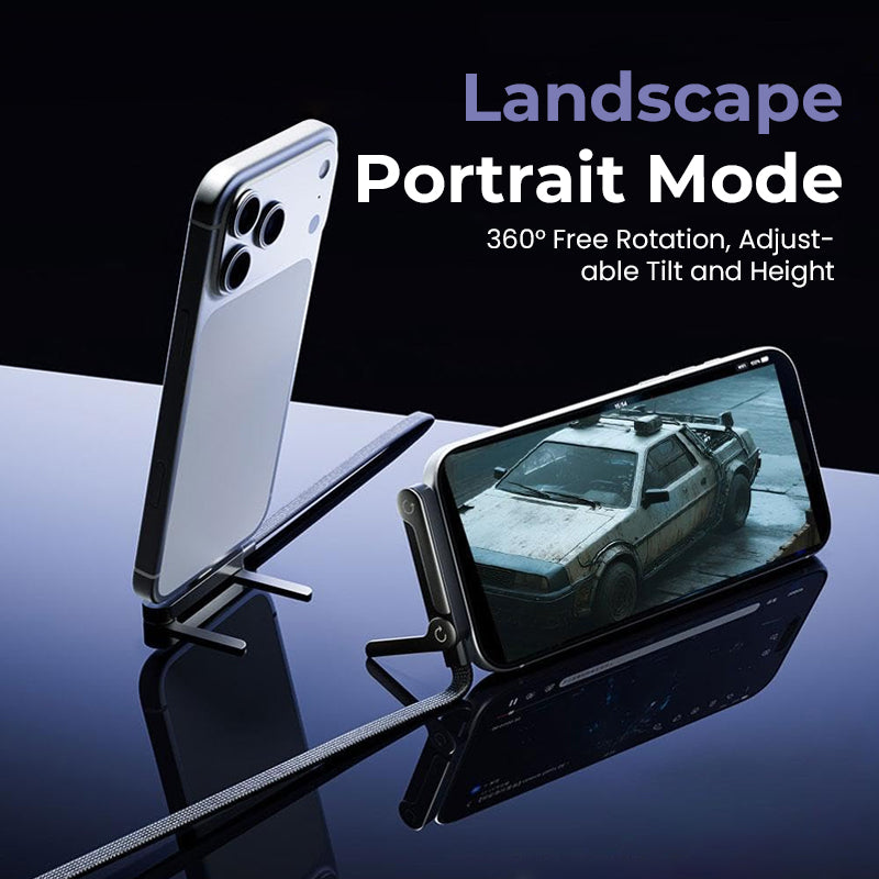 ⚡2-in-1-Ladekabel mit unsichtbarer Halterung – 240-W-Schnellladekabel mit integrierter Handyhalterung