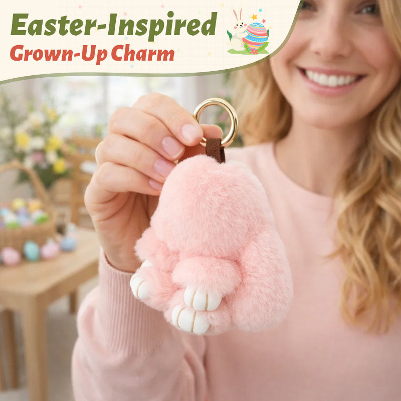 🐰Süßer Osterhasen-Plüschschlüsselanhänger – Geschenkoption in Blechdose, 🎁Süße Osterüberraschung