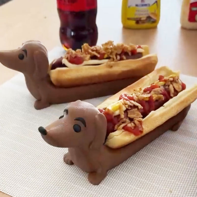 Hot Dog Dackel Tablett