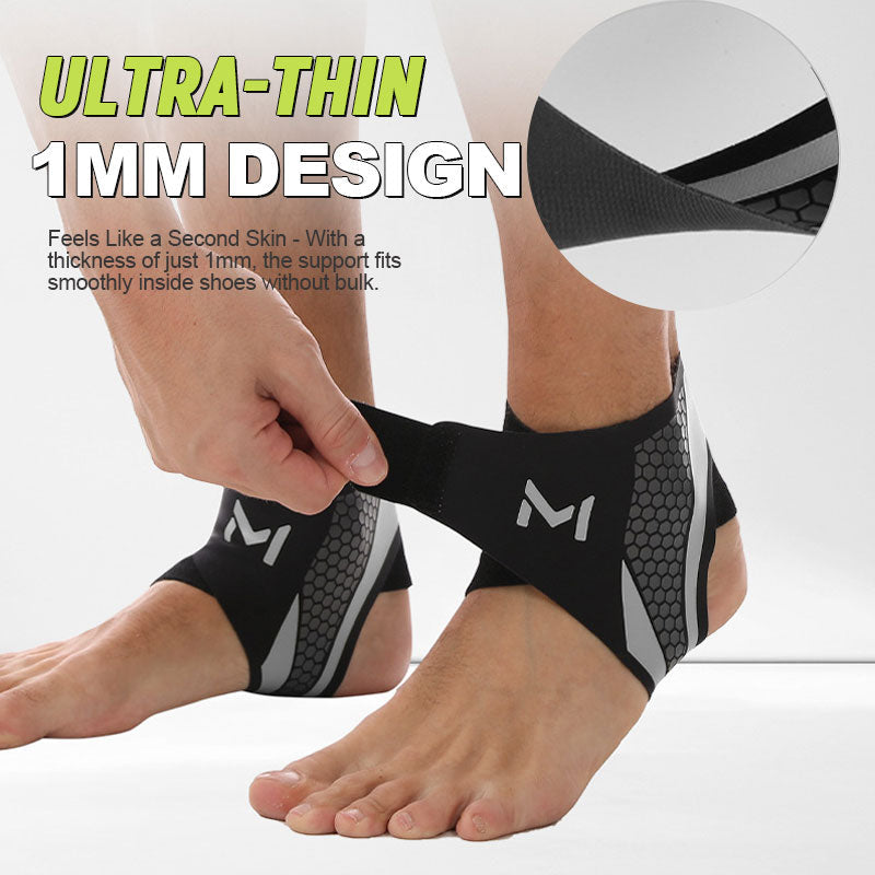 🦶 Leichte Kompressionsbandage für den Knöchel