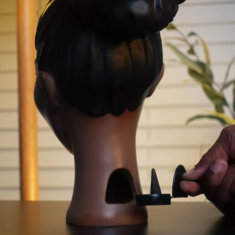 Räuchergefäß für schwarze Frauen