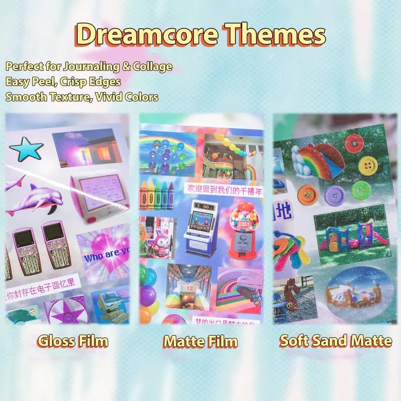 🔥Letzter Tag 50 % Rabatt – Dreamcore Aesthetic Sticker Boo
