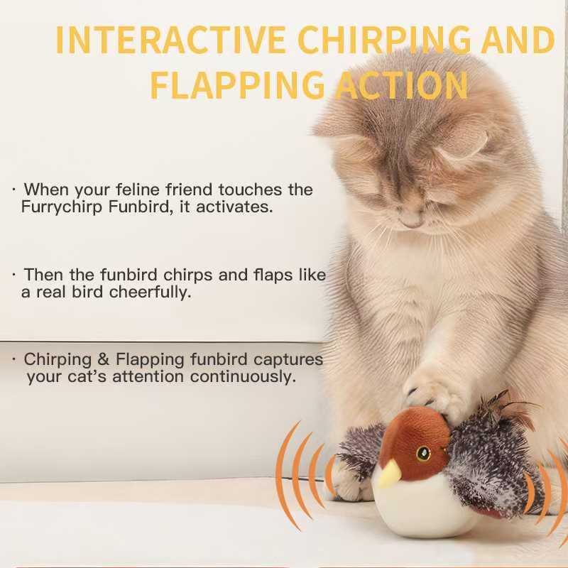 Simulation flatternde Flügel Katze elektrisches Spielzeug