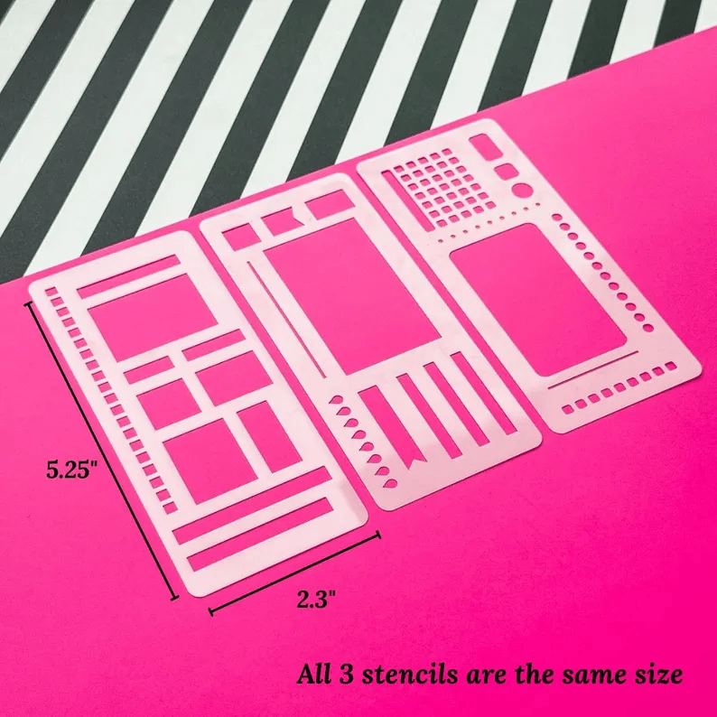 🔥Handgefertigte flexible Schablone für Schallplatten