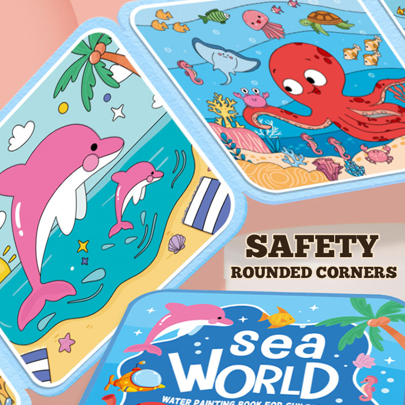 🌈 Wasser-Malbuch für Kinder 🌈