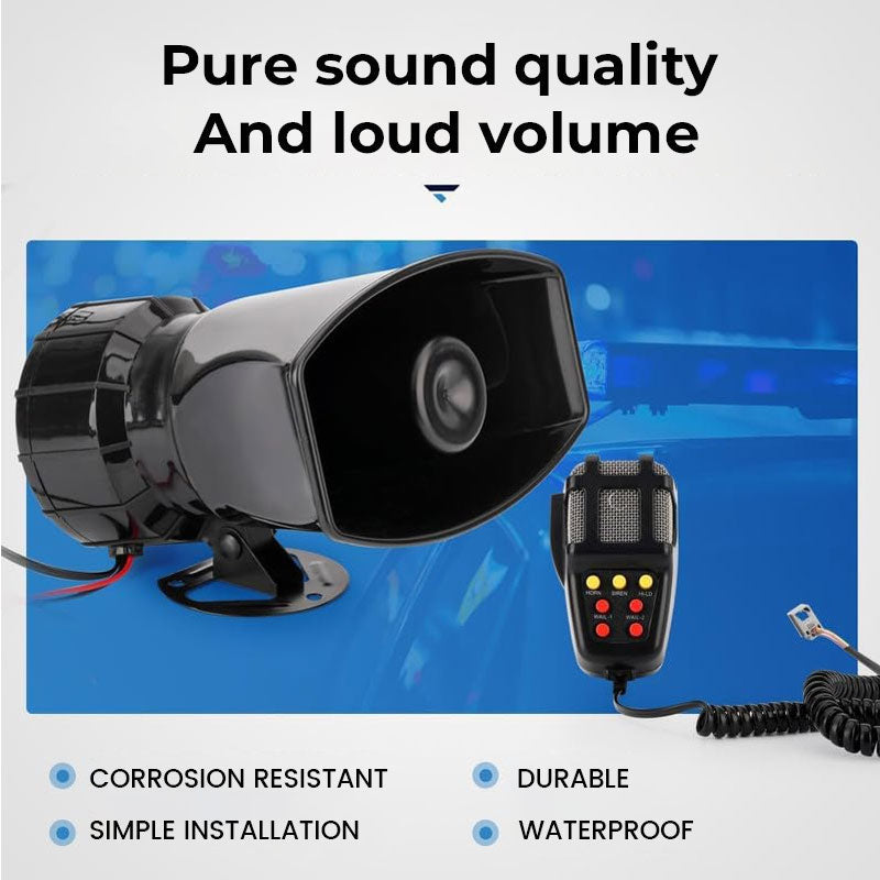 📢Limited Time Half Price-100W Alarm Horn Siren Shouting Speaker🚗