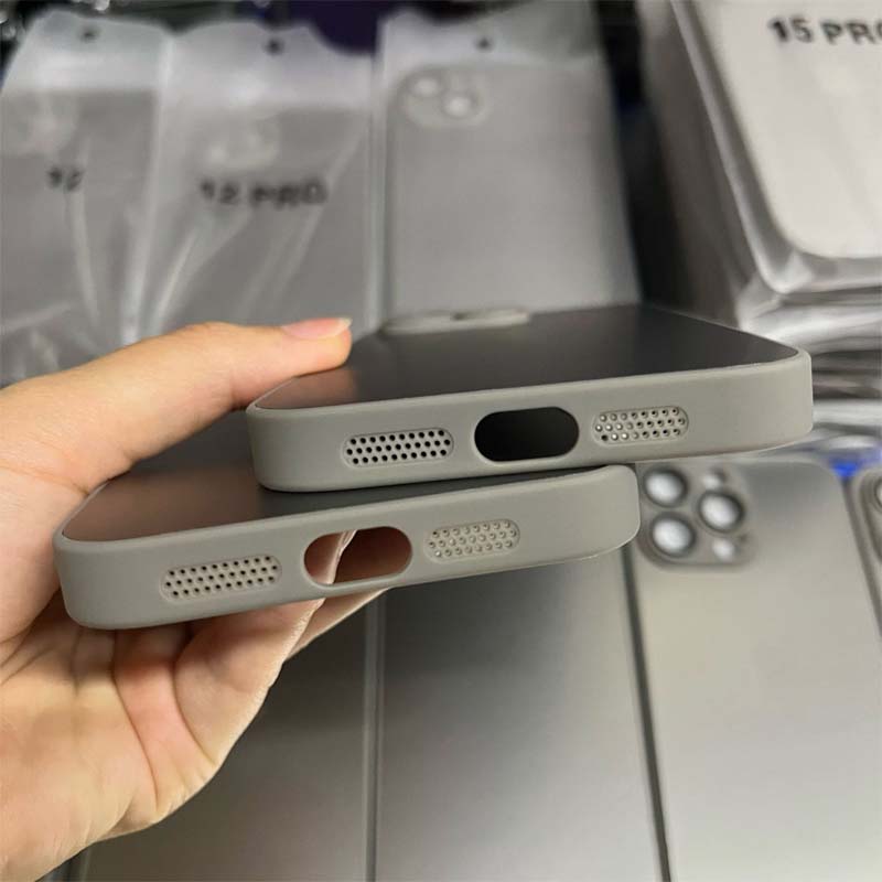 📱 Mattierte Glas-Hülle × HD-Kameraschutzfolie | Rundumschutz, doppelte Eleganz ✨