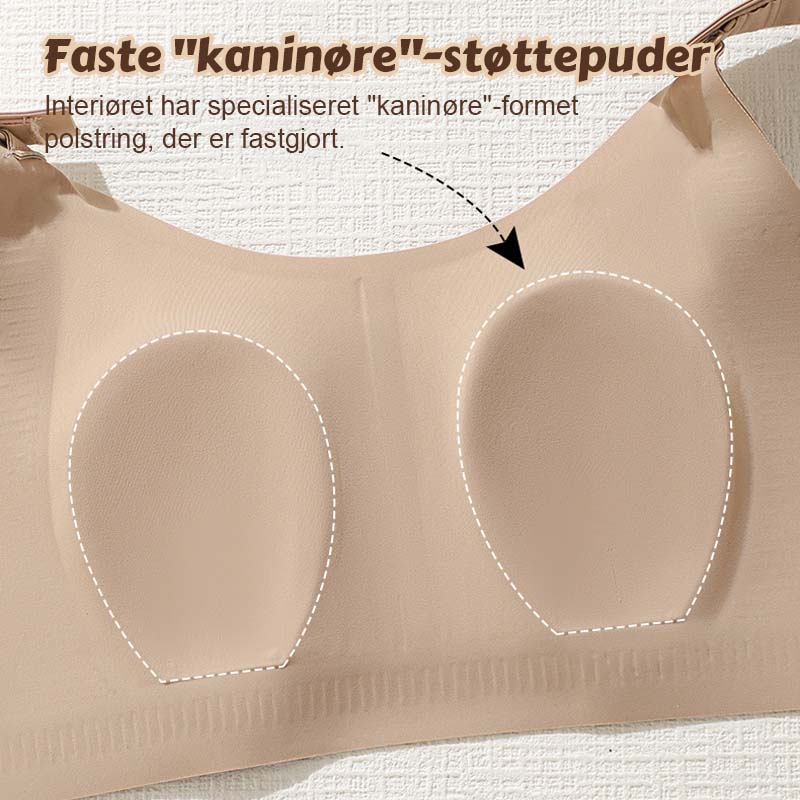 Kaninenohr-Körbchen, verstellbarer BH mit kabellosem Bügel