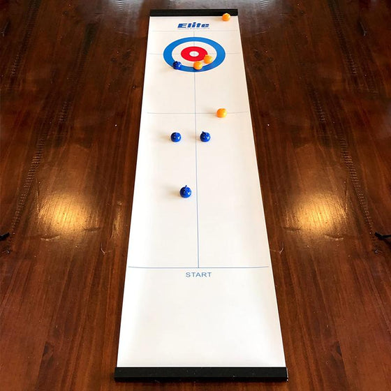 🎅Weihnachten feiern💯2025 Neues Tisch-Curling-Spiel für die ganze Familie