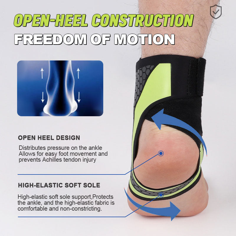 🦶 Leichte Kompressionsbandage für den Knöchel