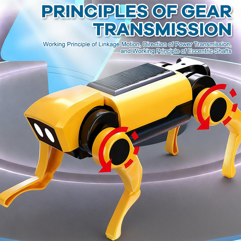 🐶 Solarbetriebener Roboterhund zum Selberbauen