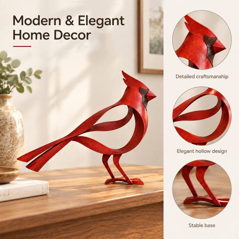 🕊️Elegante und minimalistische Vogelskulptur aus Metall – flüchtige Momente der Leichtigkeit in der Natur!