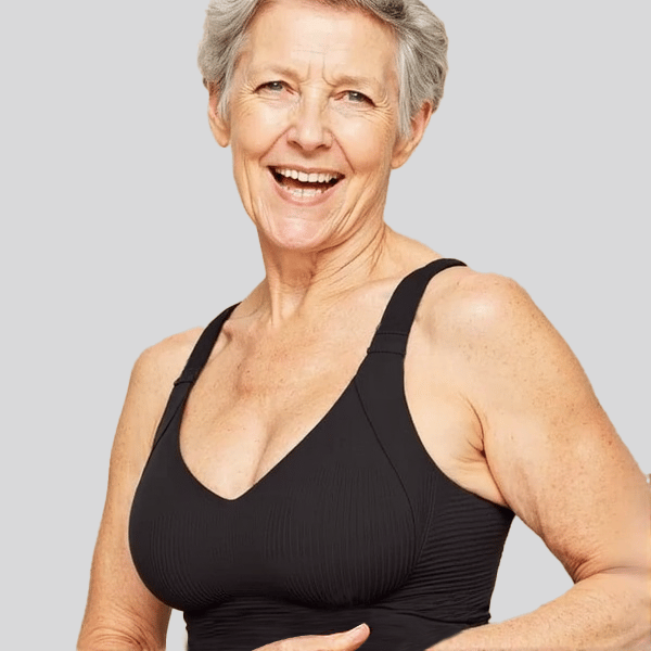 🎁 Damen-BH mit Rippstrick, Push-up-Effekt und verstellbaren Trägern