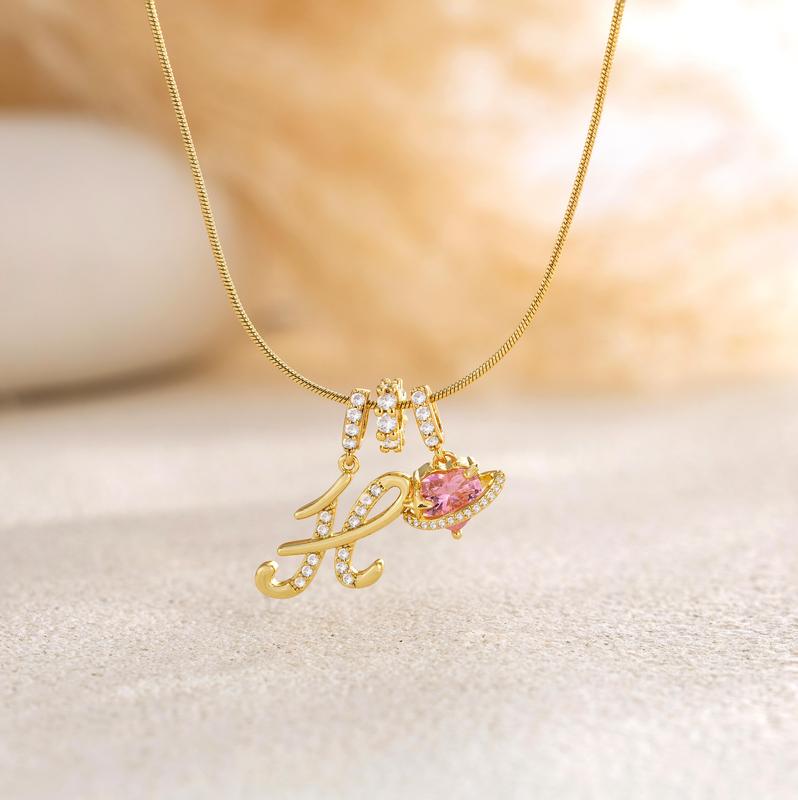💖 LETZTER TAG – 57 % RABATT ✨ 3-lagige Anhänger-Halsketten mit Initialen A-Z 🎀 | Personalisiert & elegant