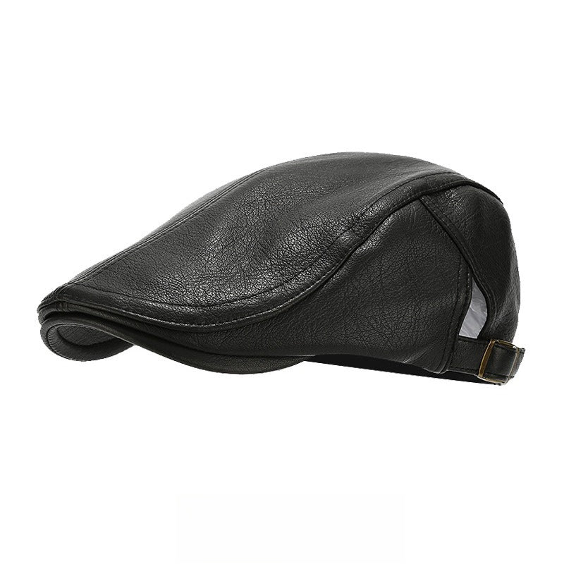 Zeitlos klassischer Stil Luxuriös weiche Lederkappe