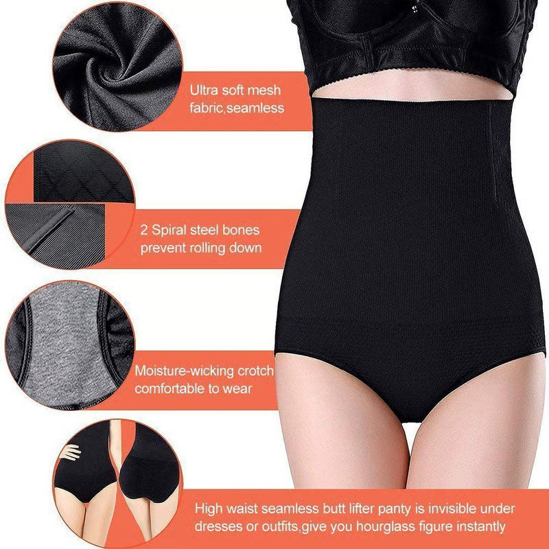 🔥Hohe Taille mit Shapewear und Bauchkontrolle