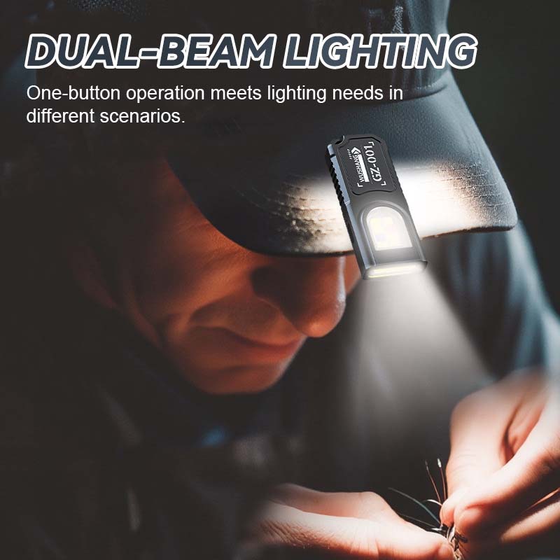 🔑 Mini-Schlüsselanhänger-Taschenlampe