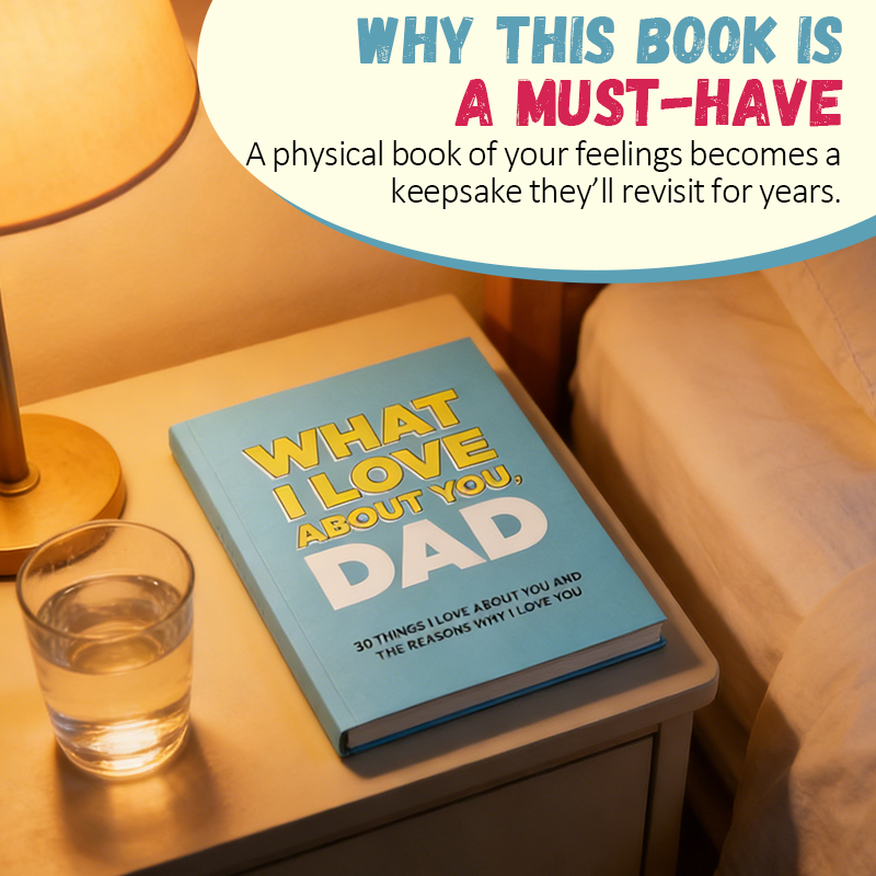 „Was ich an dir liebe“ – Personalisiertes Tagebuch – Ein herzliches Geschenk für Mama, Papa und Freunde 📖✨