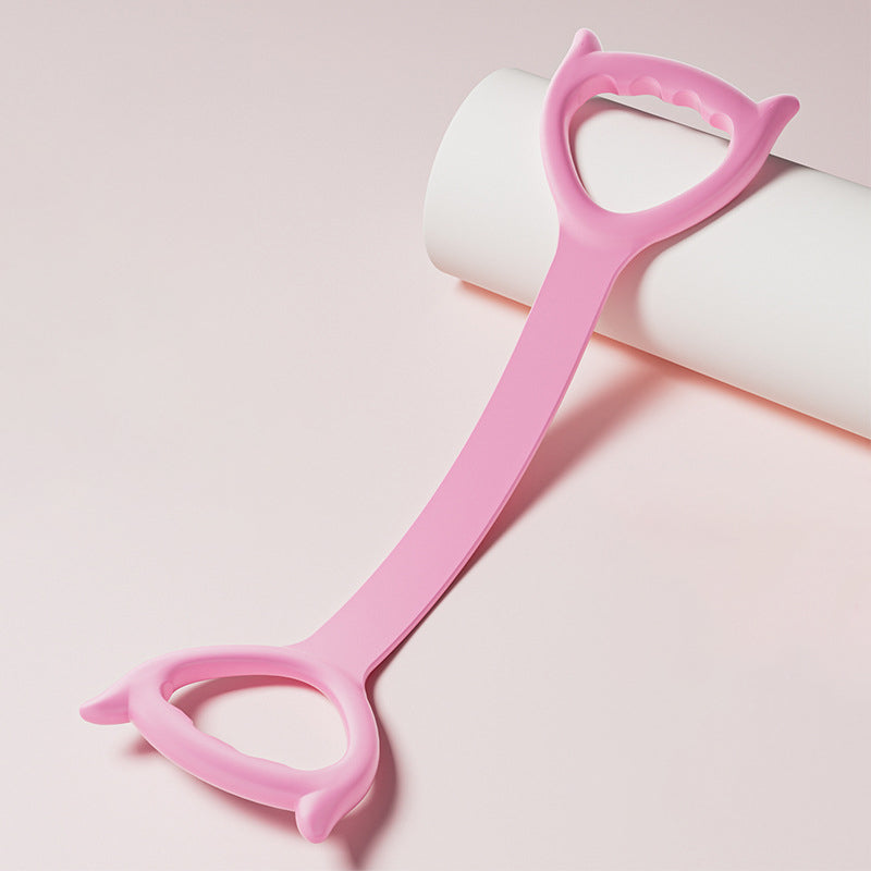 8-förmiges Widerstandsband – Silikon-Fitnessband für Damen