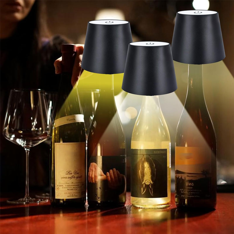 Bottle Art Tischlampe