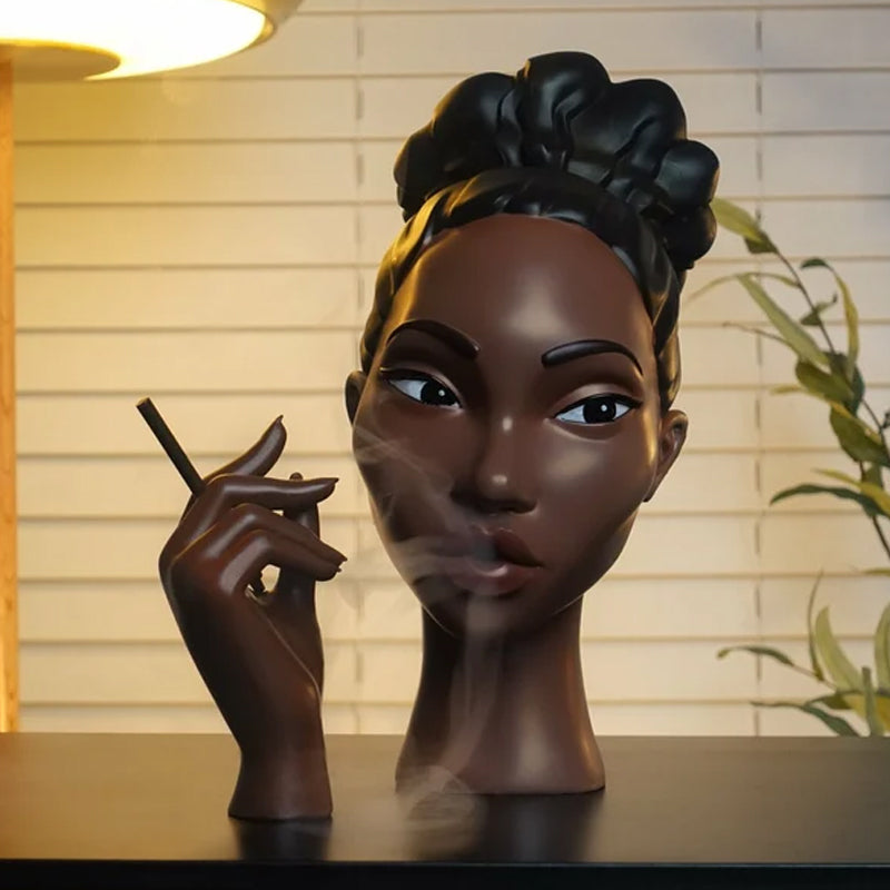 Räuchergefäß für schwarze Frauen