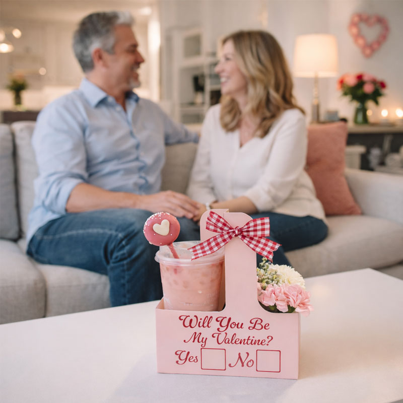 Valentinstag-Geschenkbox